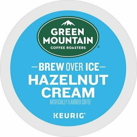 GREEN MOUNTAIN Coffee, Brew Over Ice, Hazelnut Cream, K-Cup, 4PK GMT9029